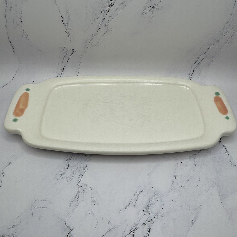 TAOS TREASURE CRAFT BUTTER DISH Southwest Adobe Stone Ware Made In The USA - Picture 2 of 12